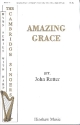 Amacing Grace for mixed  chorus, opt. solos, harp or piano score