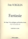Fantasie fr Viola, Orgel und Streichorchester Partitur