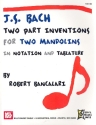 2-part  Inventions for 2 mandolins/tab score