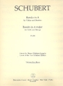 Rondo A-Dur D438 fr Violine und Streicher (Streichorchester) Cello/Ba