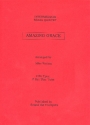 Amazing Grace for 2 trumpets, horn in F, trombone and tuba score and parts