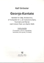 Georgs-Kantate fr Kinderchor und Instrumente Spielpartitur Instrumente
