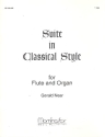 Suite in Classical Style for flute and organ