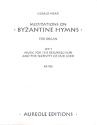 Meditation on Byzantine Hymns vol.1 for organ