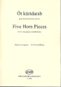 5 Horn Pieces by Hungarian Composers for horn and piano
