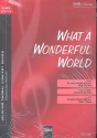 What a wonderful World  fr gem Chor a cappella Partitur