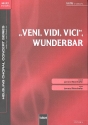 Veni vidi vici wunderbar fr gem Chor a cappella Partitur