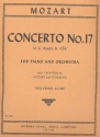 Konzert G-Dur KV453 Nr.17 fr Klavier und Orchester fr 2 Klaviere, Partitur