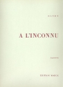 L'Inconnu op.48 fr Gesang und 13 Streichinstrumente Partitur