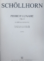 Pierrot Lunaire op.4 pour voix de femmesm flte, clarinette, piano, violon et violoncelle,   partition