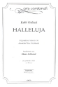 Halleluja fr gem Chor und Klavier Chorpartitur