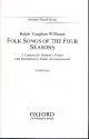 Folk Songs of the four Seasons for female chorus and orchestra (piano)  vocal score