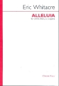 Alleluia for mixed chorus a cappella score