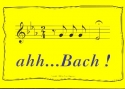Postkarte, GELB  Ahh... Bach (10er Pack)  Set mit 10