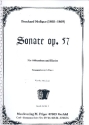 Sonate op.57 fr Akkordeon und Klavier Klavierpartitur