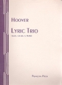 Lyric Trio for flute, cello and piano parts