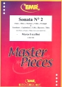 Sonate Nr.2 fr Melodieinstrument in C, Bassinstrument in C und Klavier (Orgel) Stimmen