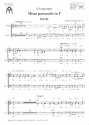Missa pastoralis F-Dur für gem Chor (SAM) und Orgel (Streicher ad lib) Chorpartitur