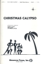 Christmas Calypso  for mixed chorus and piano (rhythm group ad lib) score,  archive copy