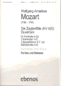 Ouvertre zu Die Zauberflte KV620 fr 4 Klarinetten (Es/B/B/Bass) und 2 Bassetthrner Partitur und Stimmen