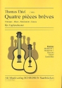 4 Pièces brèves für Zupforchester Partitur