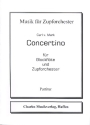 Concertino fr Blockflte und Zupforchester Partitur