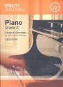 Pieces and Exercises 2012-2014 Grade 4 (+CD) for piano