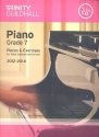 Pieces and Exercises 2012-2014 Grade 7 (+CD) for piano