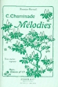 Mlodies vol.1 pour mezzo soprano et piano
