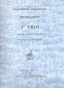 Trio Nr.2 op.66 fr Violine, Violoncello und Klavier Stimmen