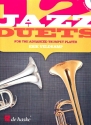 12 Jazz Duets for the advanced Trumpet Player (+CD): for 2 trumpets score