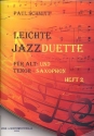 Leichte Jazzduette Band 2: fr 2 Saxophone (AT) Spielpartitur