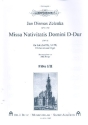Missa Nativitatis Domini D-Dur fr Soli, gem Chor, Orchester und Orgel Stimmensatz (Streicher 3-2-1-2)