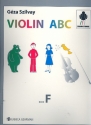 Colour Strings Violin ABC book F