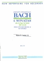 6 Sonatas after the Organ Trio Sonatas vol.3 (nos.5-6) for alto recorder and keyboard