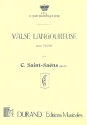 Valse langoureuse op.120  pour piano
