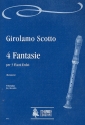 4 Fantasias for 3 recorders score and parts