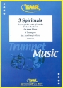 3 Spirituals fr 4 Trompeten Partitur und Stimmen