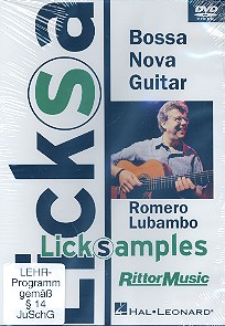 Lick Samples - Bossa Nova Guitar DVD