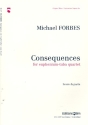 Consequences for 2 euphoniums and 2 tubas score and parts