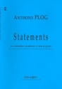 Statements for tuba (contrabass trombone) and piano