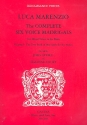 The complete 6 Voice Madrigals vol.1 score