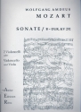 Sonate B-Dur  KV292 fr 2 Violoncelli (Viola und Violoncello) Stimmen