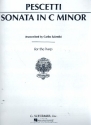 Sonata in c Minor for harp