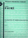 Masques et bergamasques op.112 for orchestra score