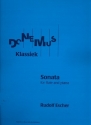 Sonata for flute and piano score and part
