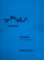 Sonata for flute and piano score and part