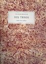 6 Trios for 3 flutes facsimile