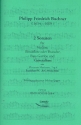 2 Sonaten op.4  fr Violine, Blockflte (Viola), Viola da gamba und Bc Partitur und Stimmen (Bc nicht ausgesetzt)