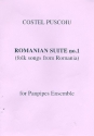 Romanian Suite no.1 for 3 panflutes (ensemble) Partitur und Stimmen